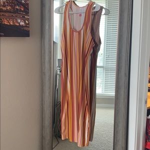 Maxi multi colored dress